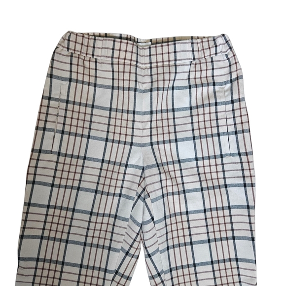 Wilfred Darontal Greyscale Isla Tartan Career Pant Size 0 - Picture 5 of 9